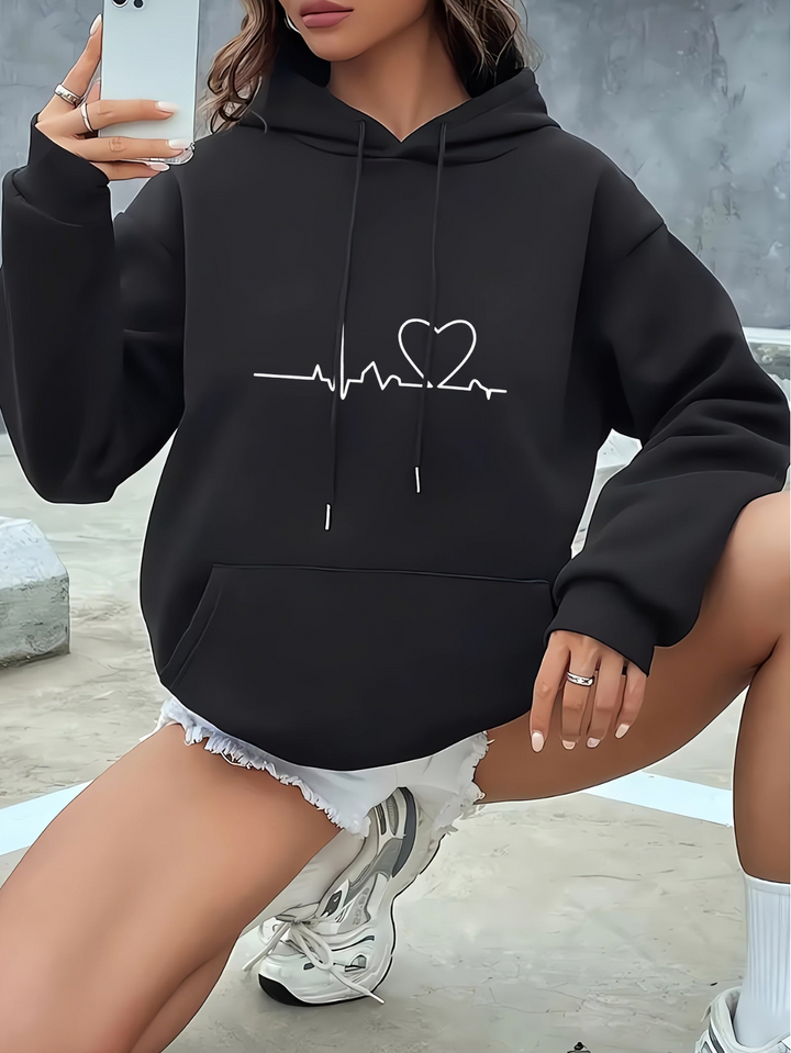 Lyra™ – Hartslag Liefde Hoodie
