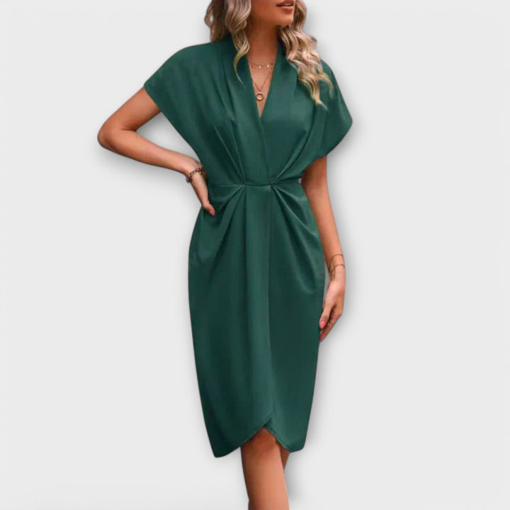 Dana™ | Midi-jurk met strik
