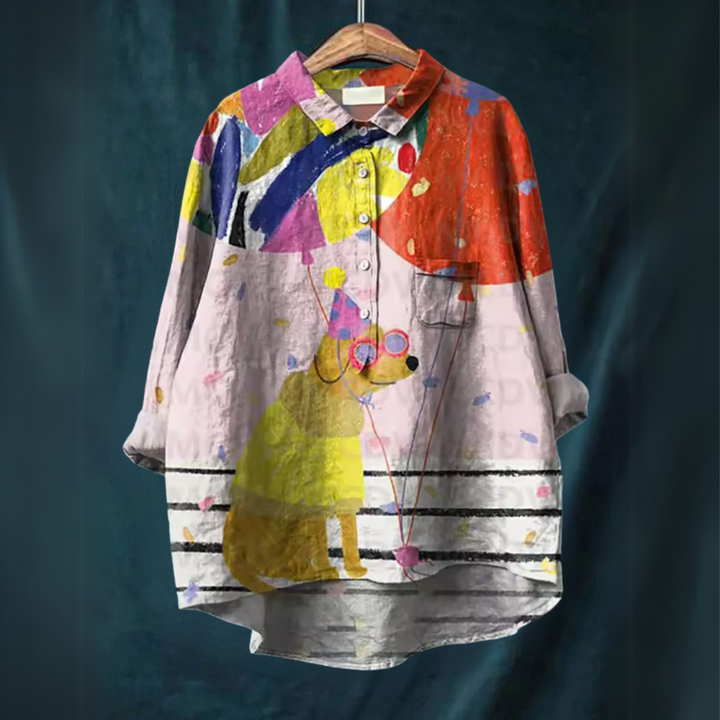Nora™ - Hondenkunst-Shirt