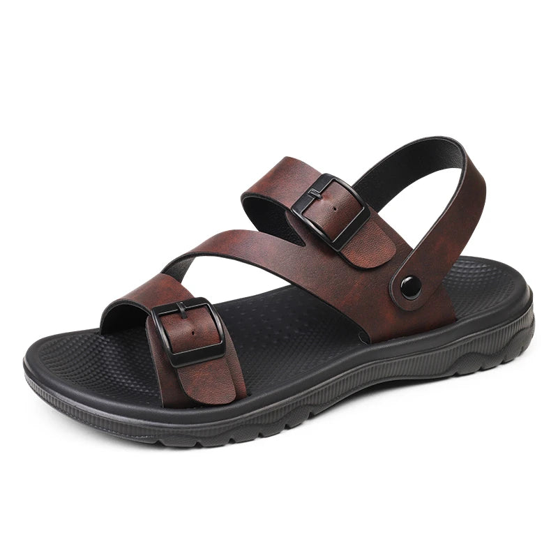 William™ – Outdoor Leren Comfort Sandalen