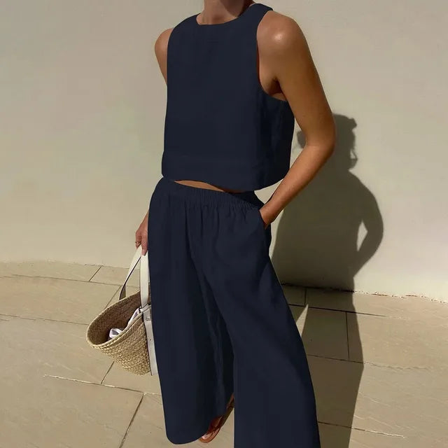 Isabella™ - Losse Katoen Linnen Set