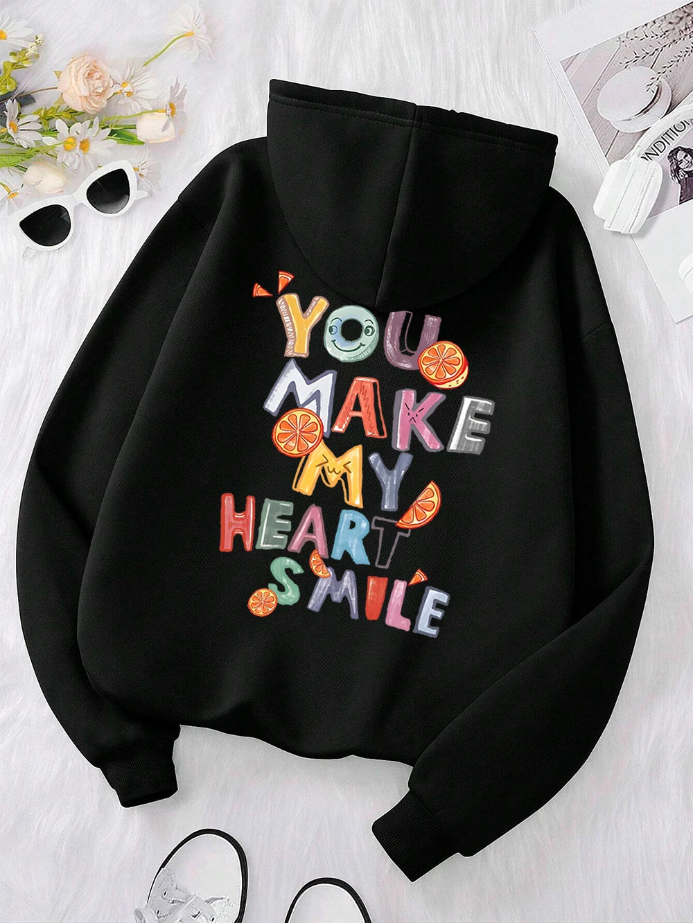 Lyla™ – Hartelijke Glimlach Hoodie