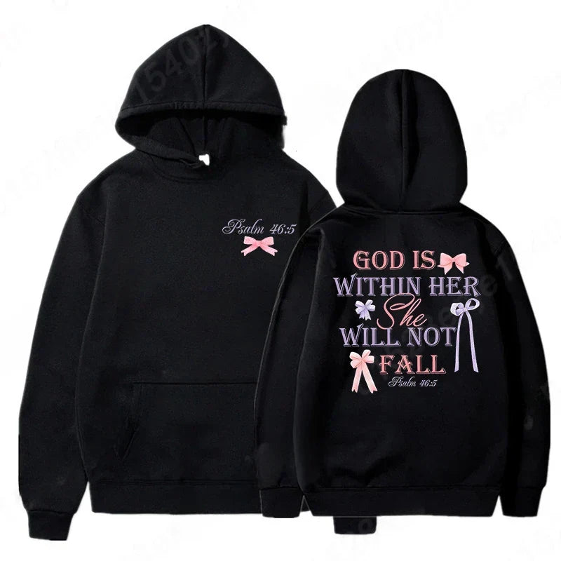 Faith™ – Psalm 46:5 Inspirerende Hoodie