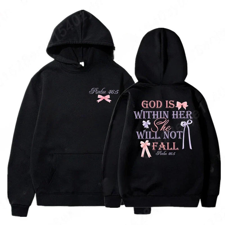 Faith™ – Psalm 46:5 Inspirerende Hoodie