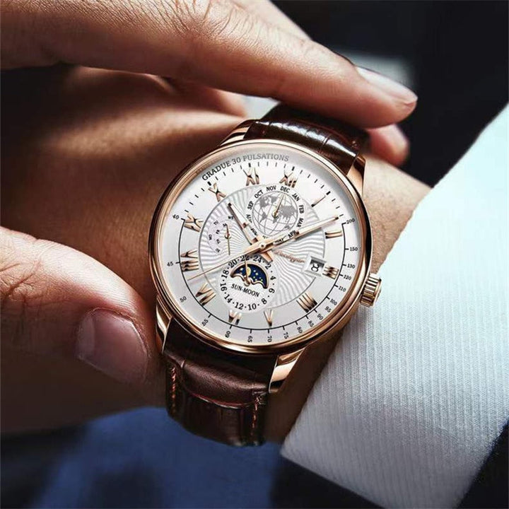 Alex - Trendy High-End Licht Quartz Horloge