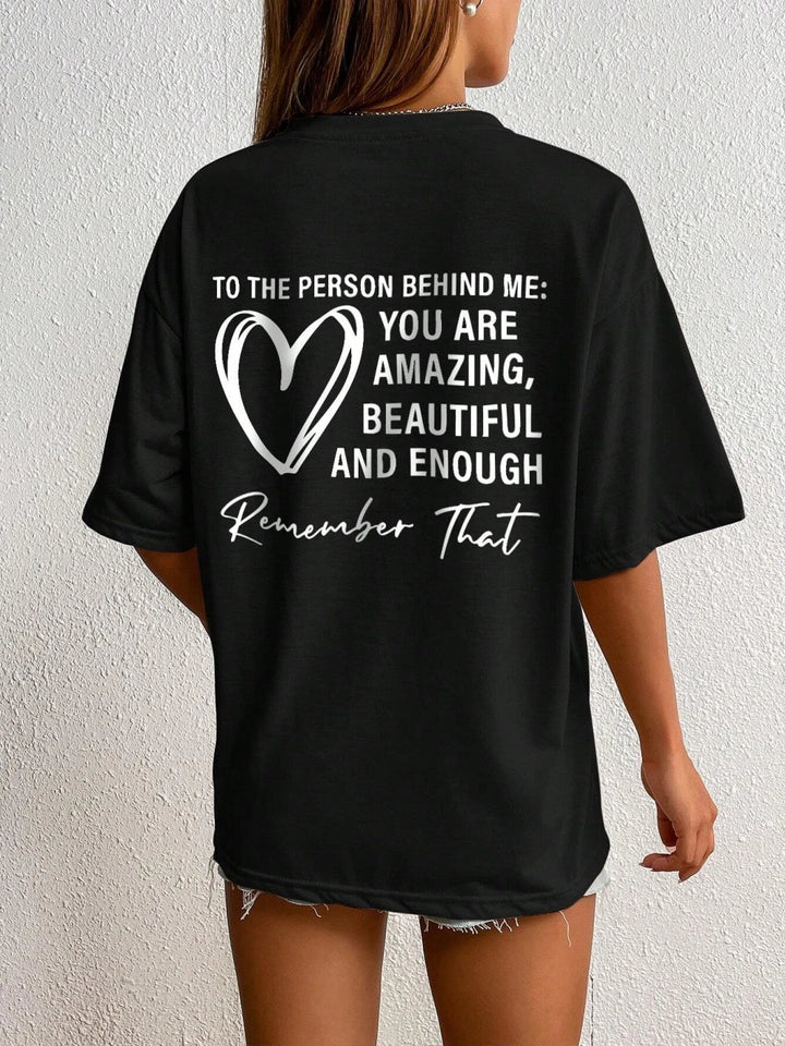 Mara™ – Du Zählst Oversized T-Shirt