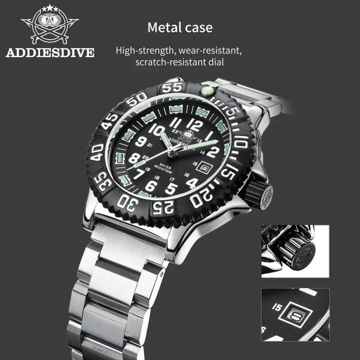Lioren – 50M Tactische Quartz Horloge
