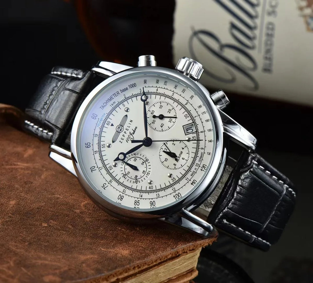 Zeppelin – Multifunctionele Quartz Chronograaf Horloge