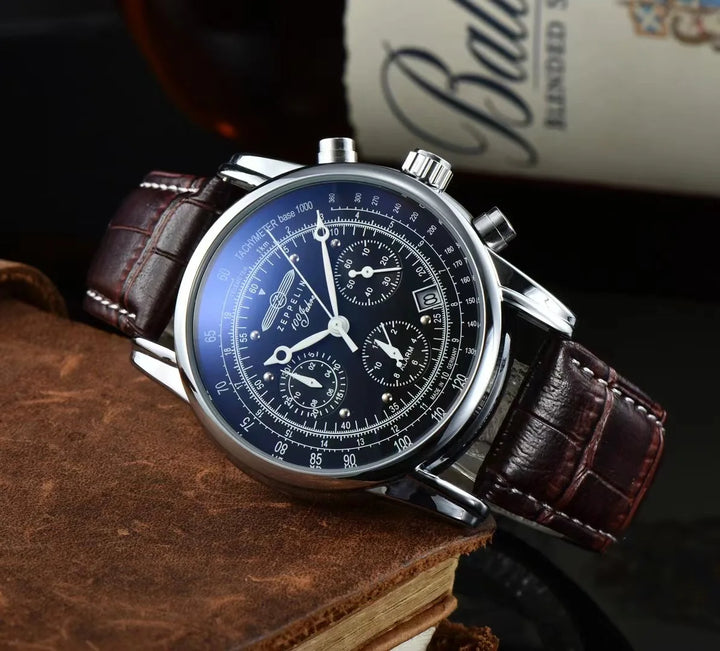 Zeppelin – Multifunctionele Quartz Chronograaf Horloge