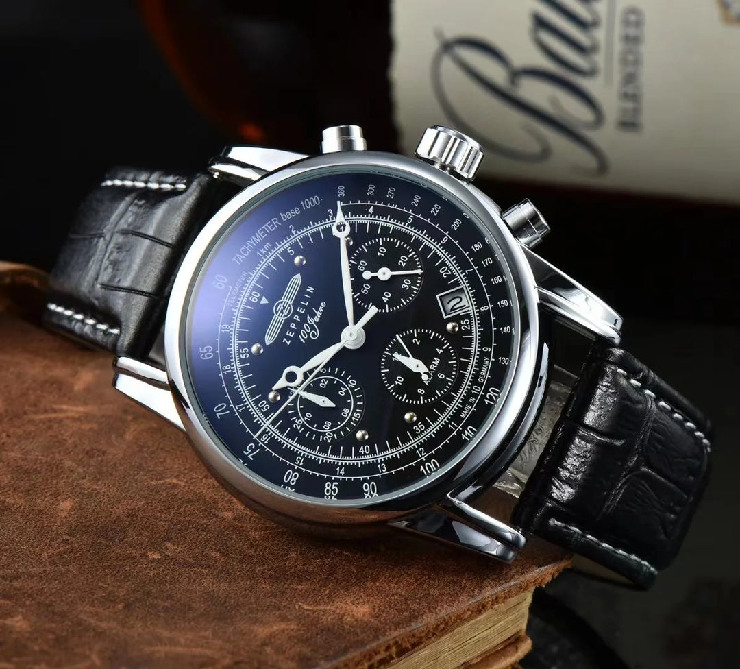 Zeppelin – Multifunctionele Quartz Chronograaf Horloge