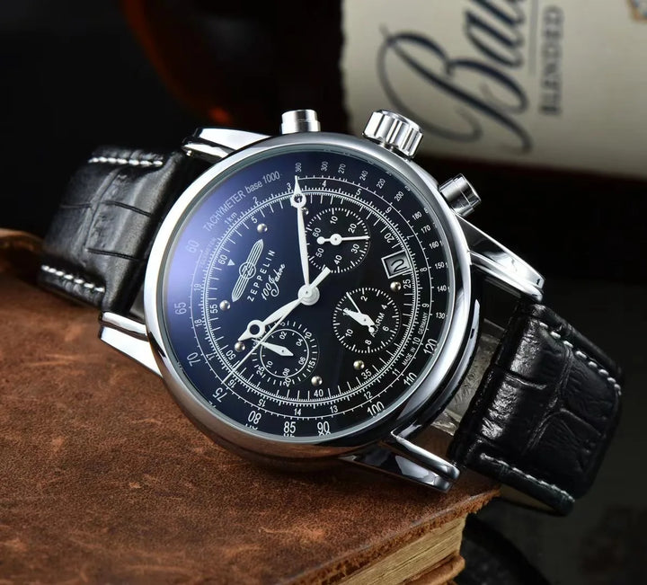 Zeppelin – Multifunctionele Quartz Chronograaf Horloge