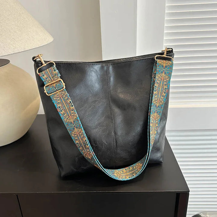 Chelsey - Vintage Leren Schoudertas