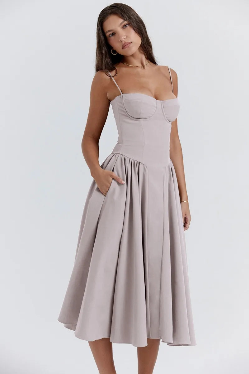 Elara | Corset Zomerjurk