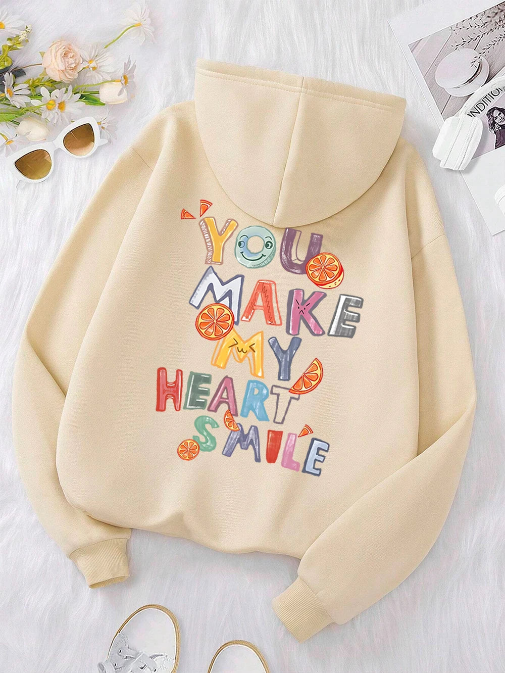 Lyla™ – Hartelijke Glimlach Hoodie