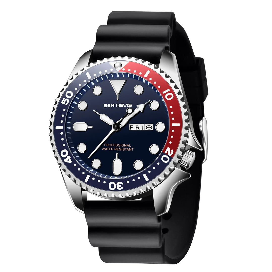 Nyric – Sport Duik Quartz Horloge
