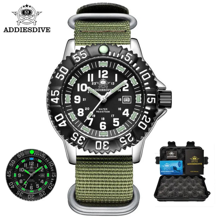 Lioren – 50M Tactische Quartz Horloge