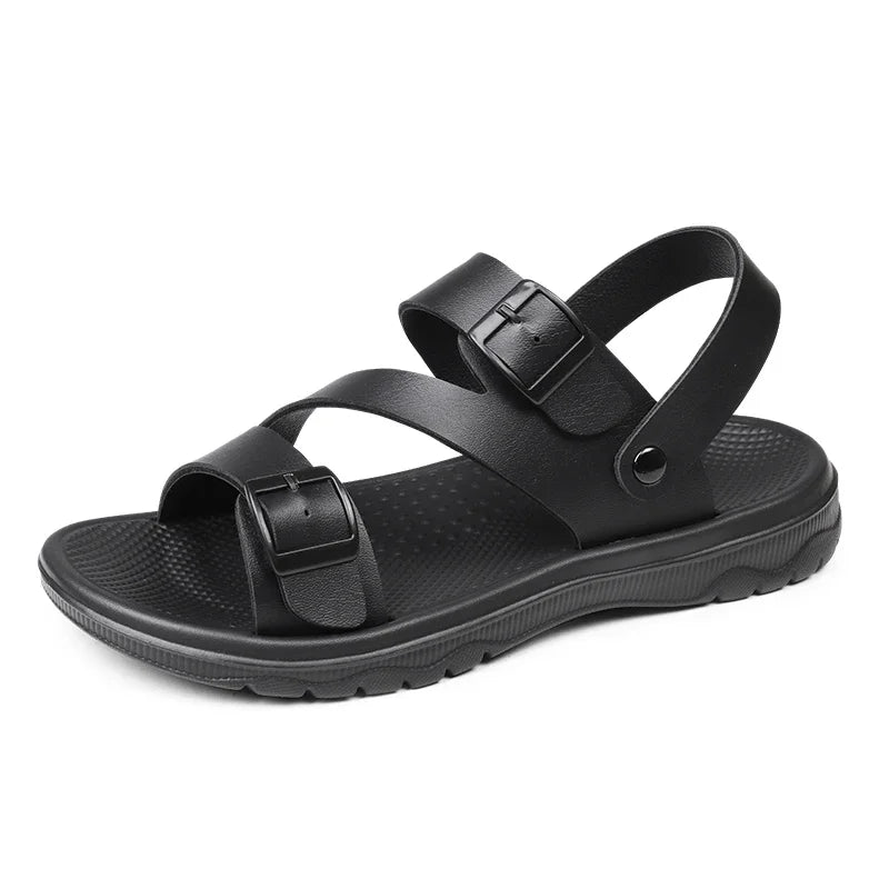 William™ – Outdoor Leren Comfort Sandalen
