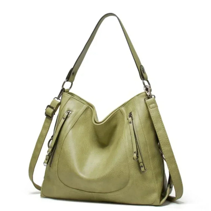 Priscilla - Vintage Vegan Leren Tas