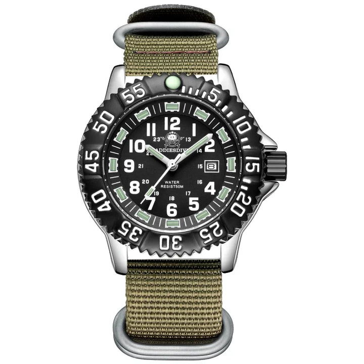 Lioren – 50M Tactische Quartz Horloge