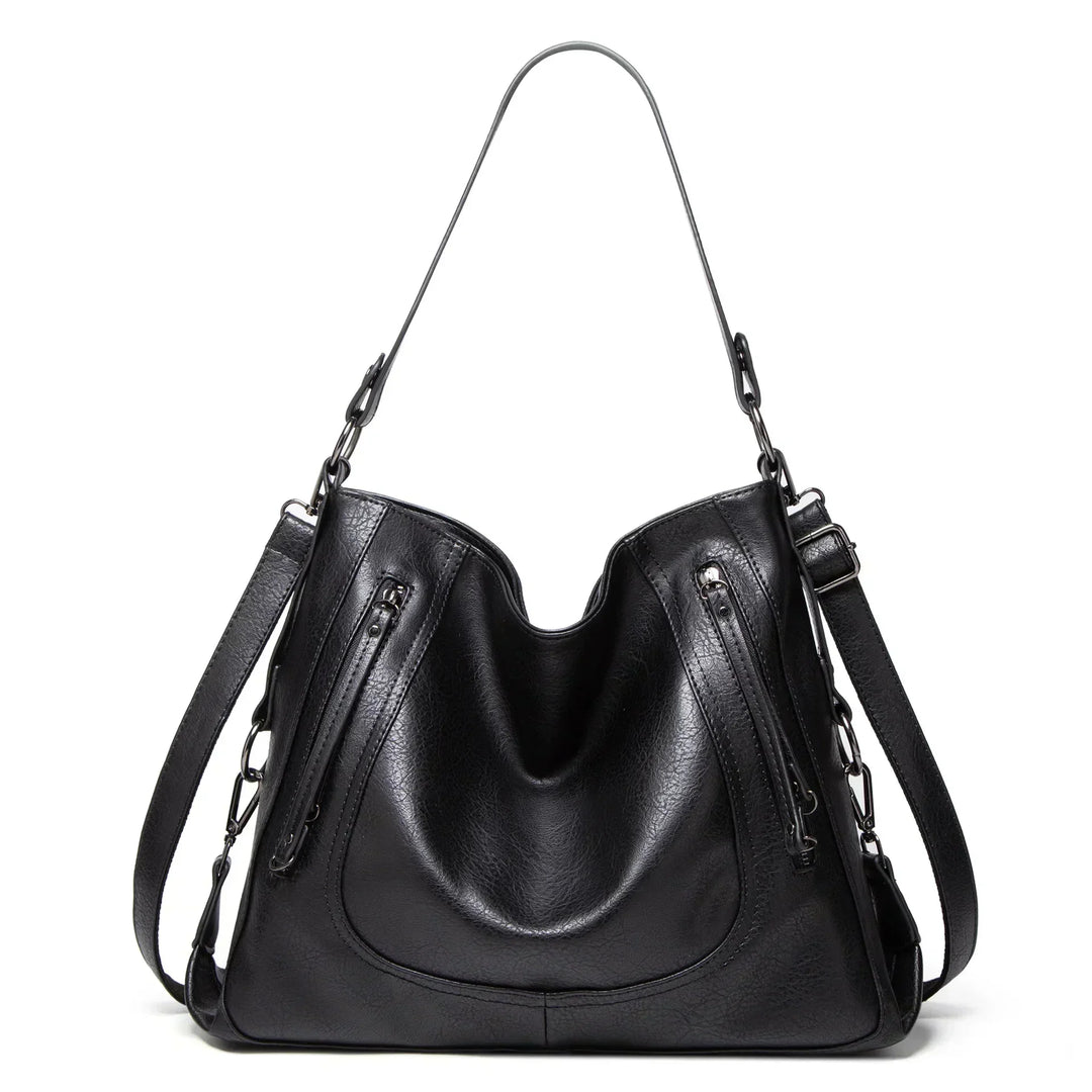 Priscilla - Vintage Vegan Leren Tas