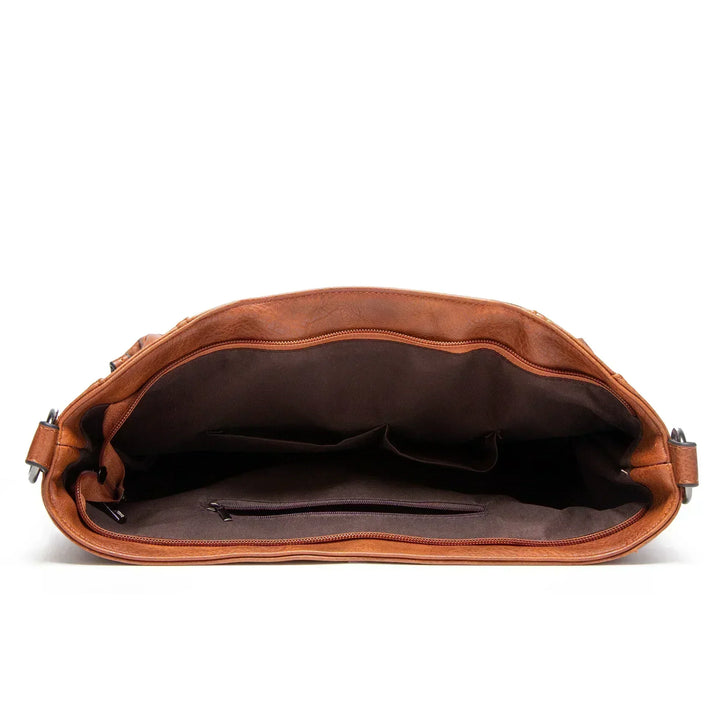 Priscilla - Vintage Vegan Leren Tas