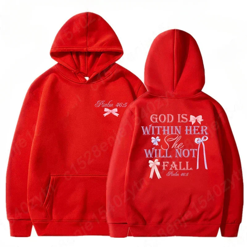 Faith™ – Psalm 46:5 Inspirerende Hoodie