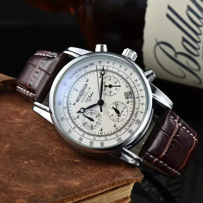 Zeppelin – Multifunctionele Quartz Chronograaf Horloge