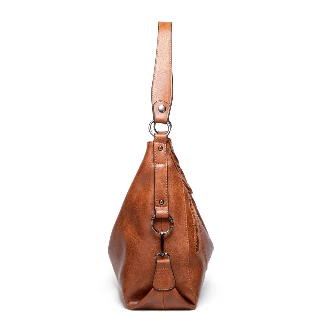 Priscilla - Vintage Vegan Leren Tas