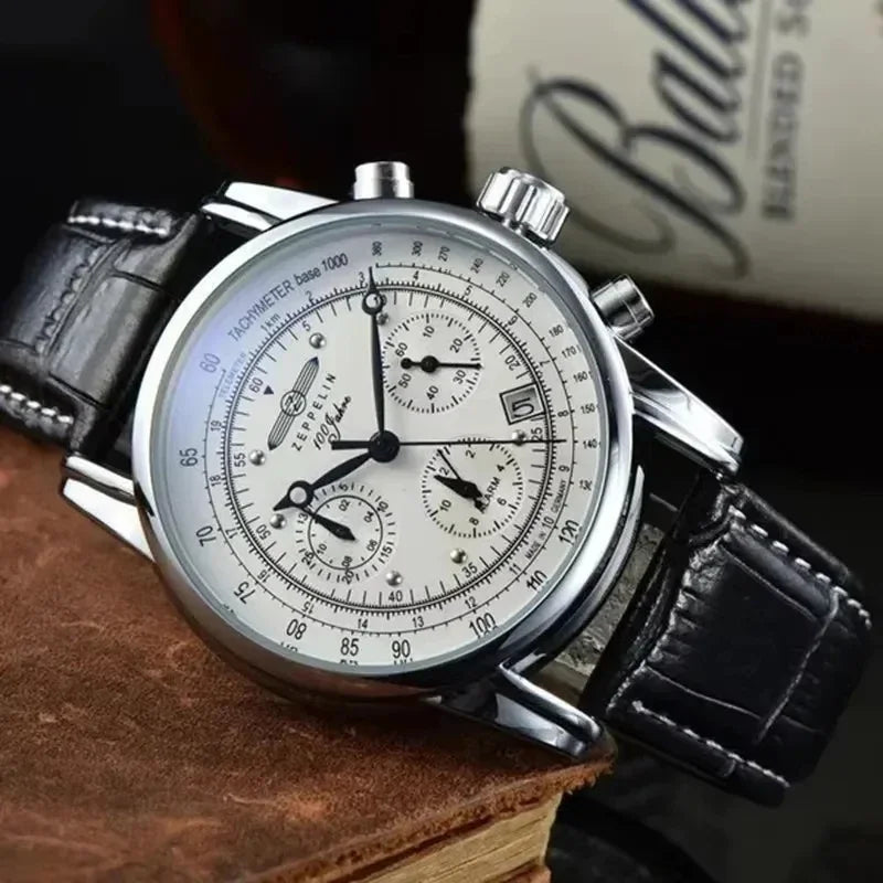 Zeppelin – Multifunctionele Quartz Chronograaf Horloge
