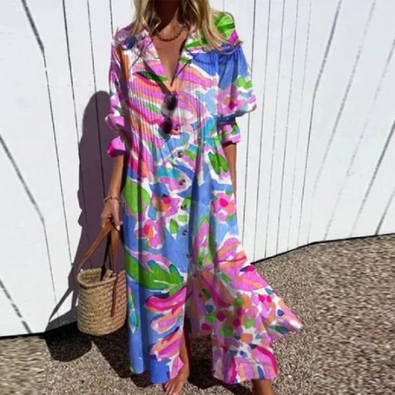 Grace™ - Luxe Boho Maxi Jurk
