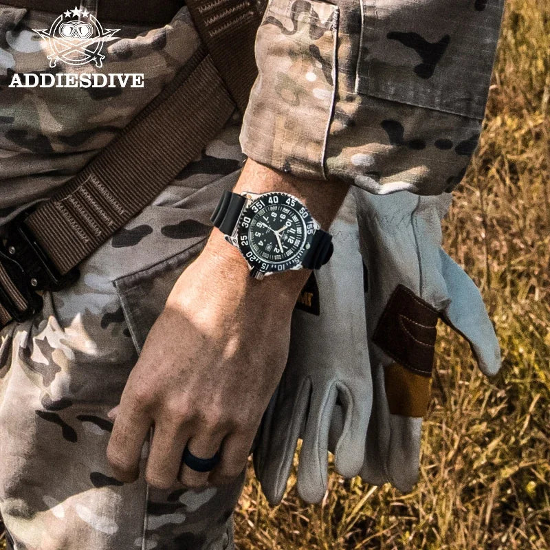 Lioren – 50M Tactische Quartz Horloge