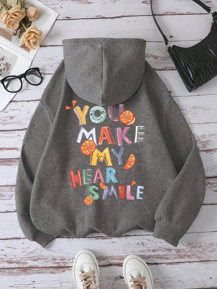 Lyla™ – Hartelijke Glimlach Hoodie