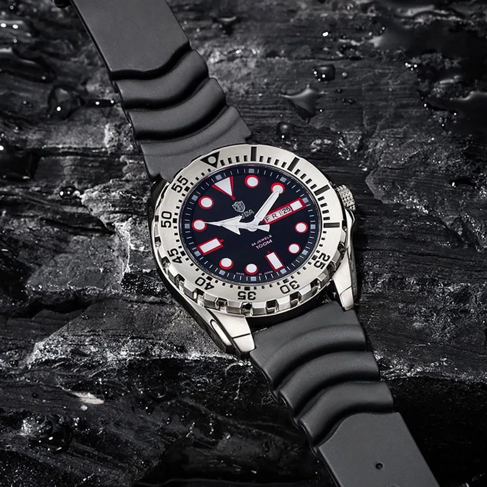 Auren – Roestvrijstalen Quartz Sporthorloge