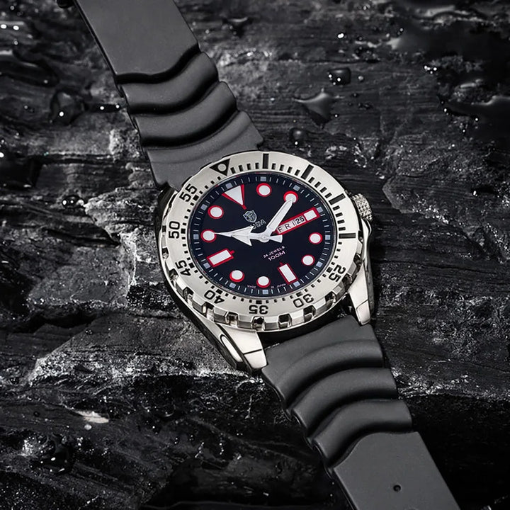 Auren – Roestvrijstalen Quartz Sporthorloge