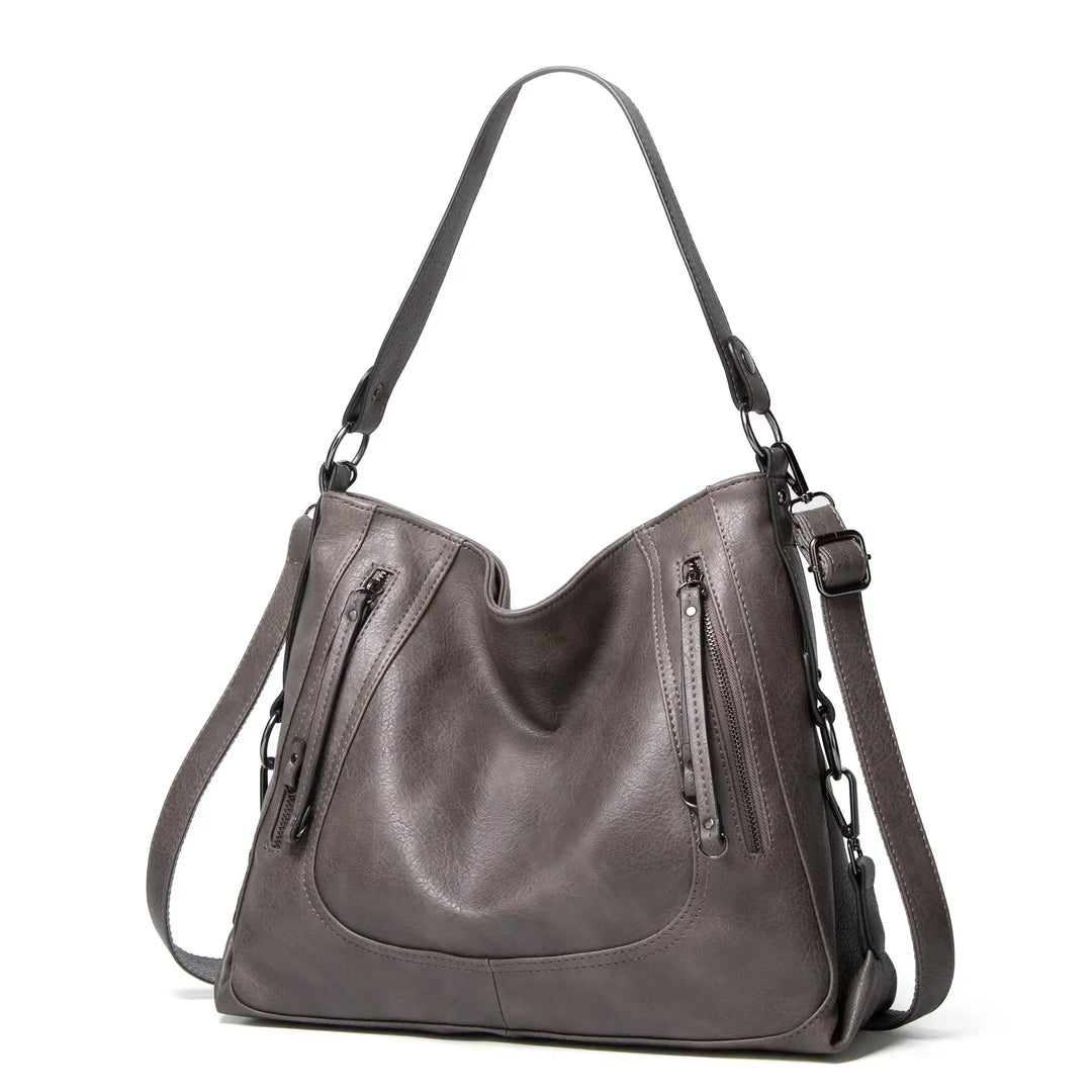 Priscilla - Vintage Vegan Leren Tas