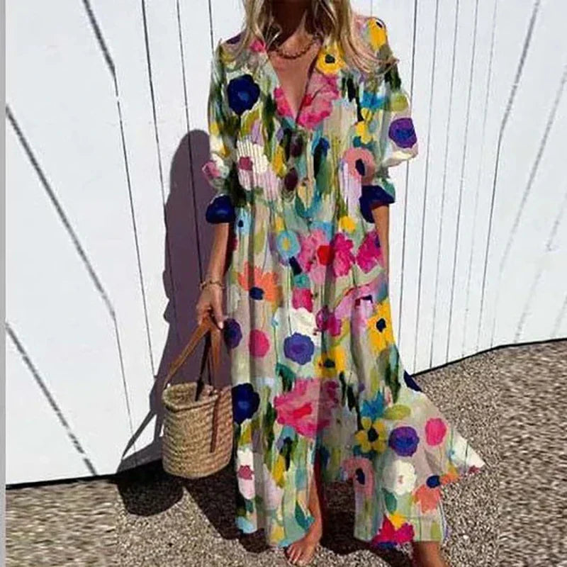 Grace™ - Luxe Boho Maxi Jurk