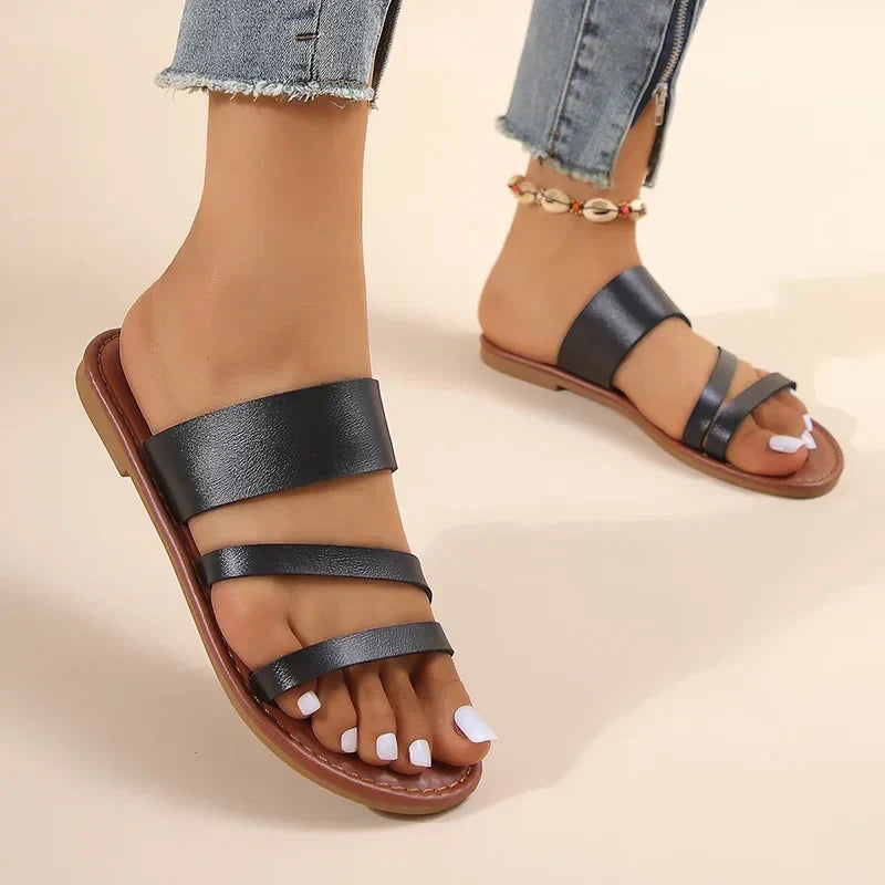 Grace | Platte Sandalen