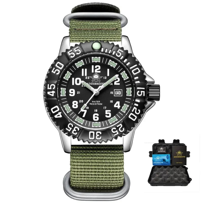 Lioren – 50M Tactische Quartz Horloge
