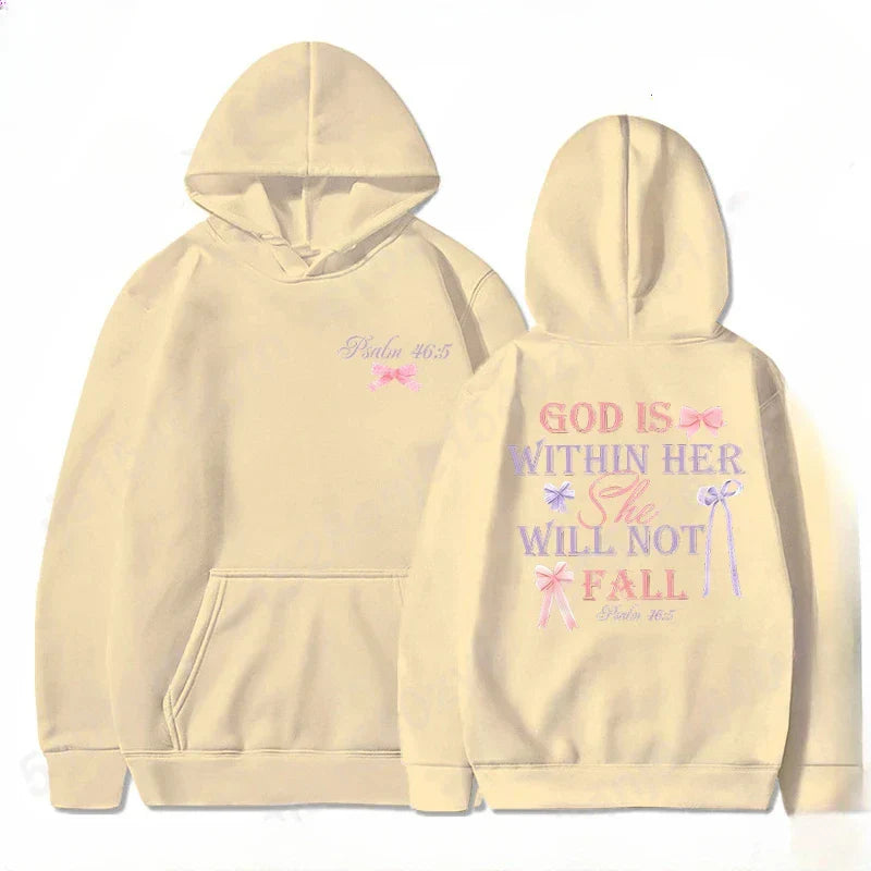 Faith™ – Psalm 46:5 Inspirerende Hoodie