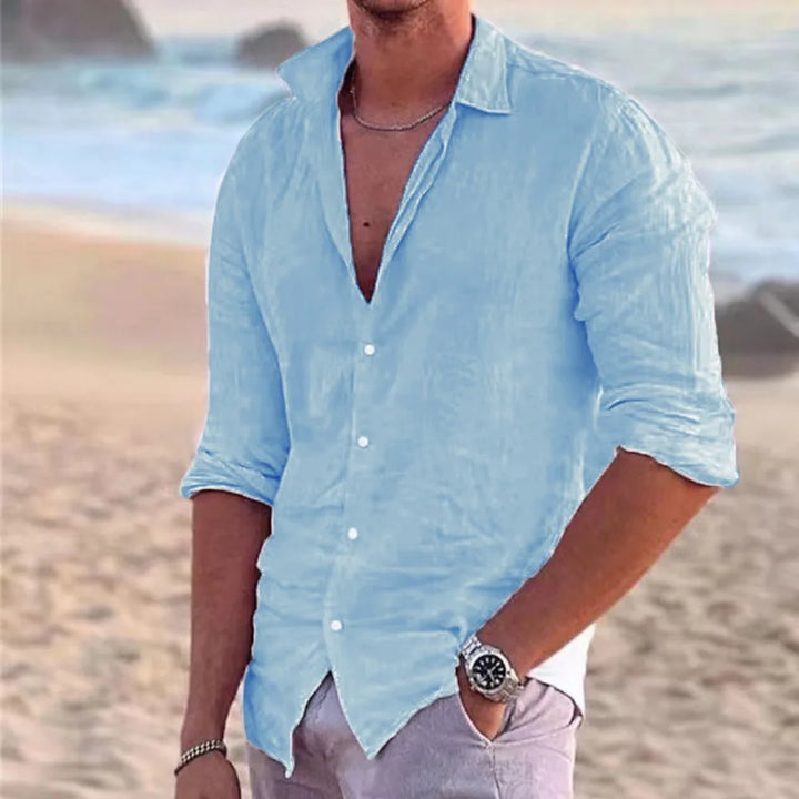 Mason™ – Casual Linen Elegance Shirt
