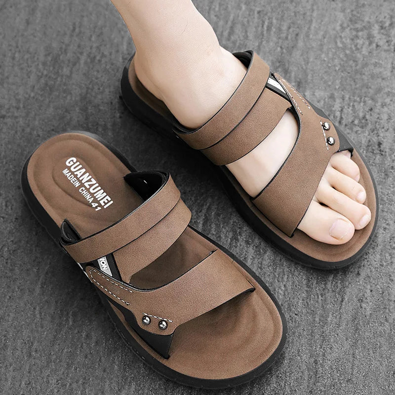 Rick™ - Comfortabele Leren Sandalen