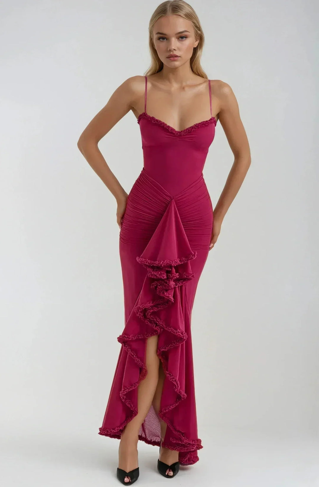 Sterre™ | Gele Gaasjurk