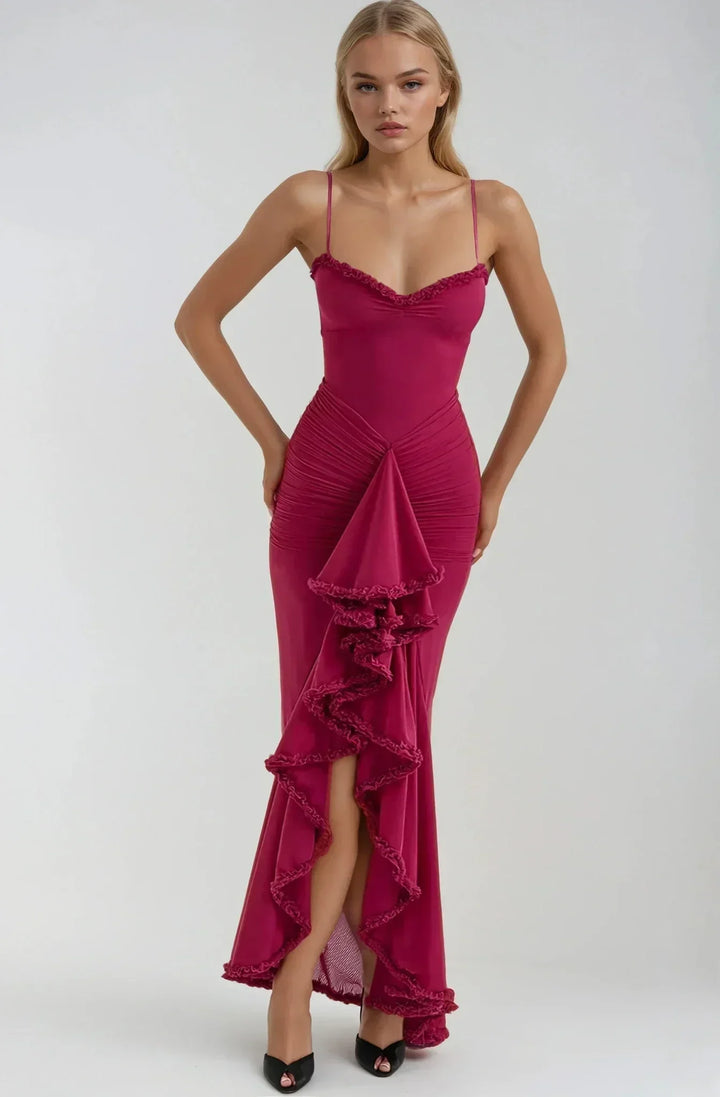 Sterre™ | Gele Gaasjurk