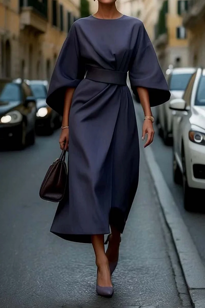 Matzliah™ | Elegante Lantern Mouw Jurk