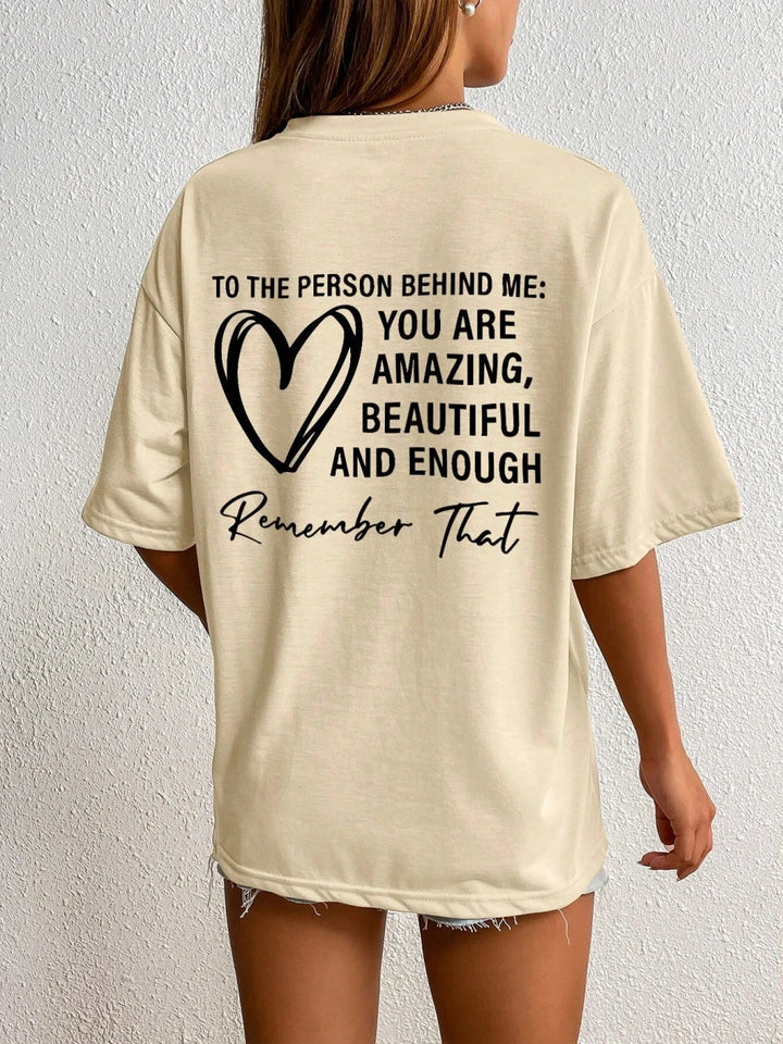 Mara™ – Du Zählst Oversized T-Shirt