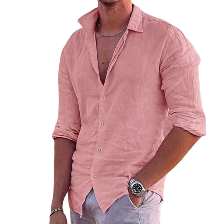Mason™ – Casual Linen Elegance Shirt