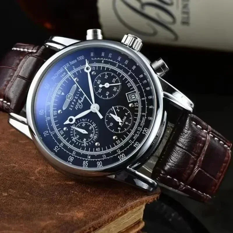 Zeppelin – Multifunctionele Quartz Chronograaf Horloge