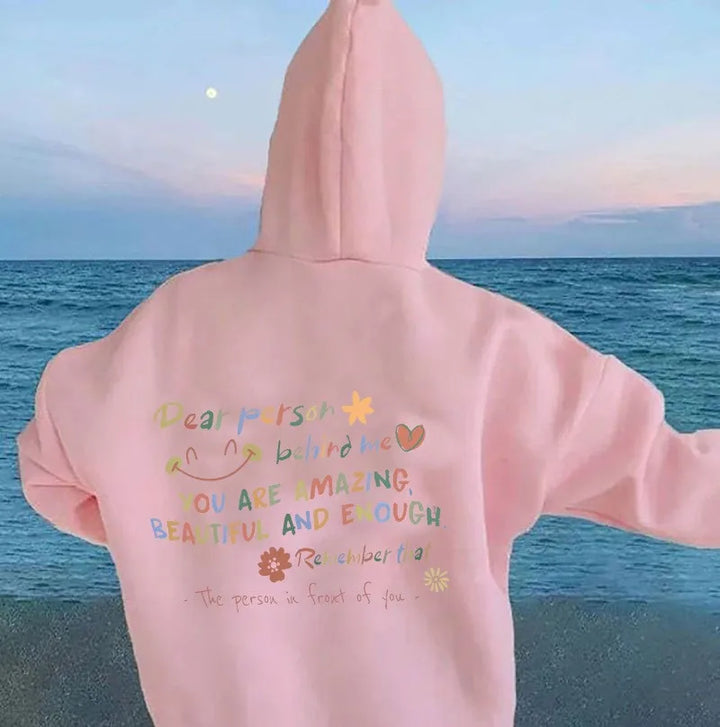 Mia™ – Hartelijke Boodschap Hoodie