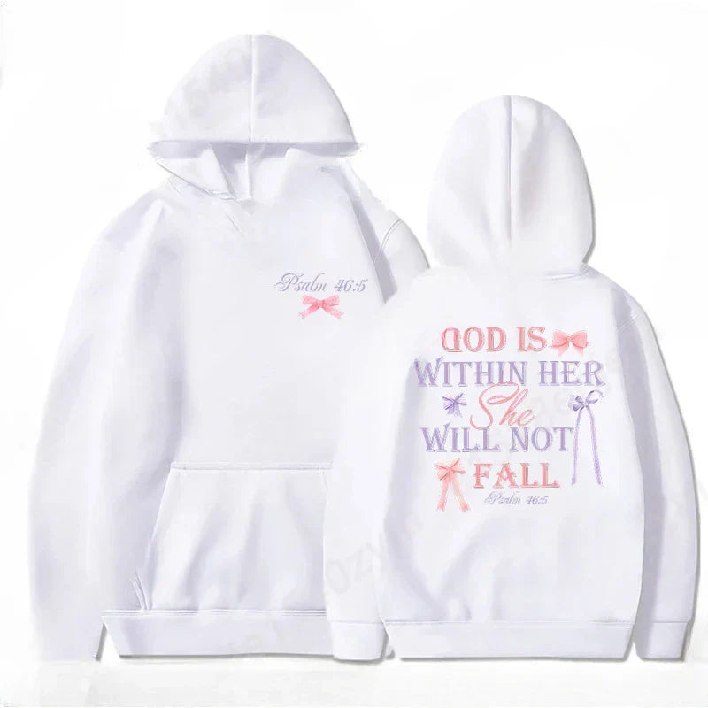 Faith™ – Psalm 46:5 Inspirerende Hoodie
