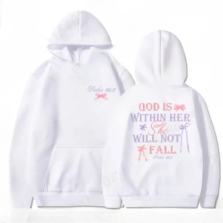Faith™ – Psalm 46:5 Inspirerende Hoodie